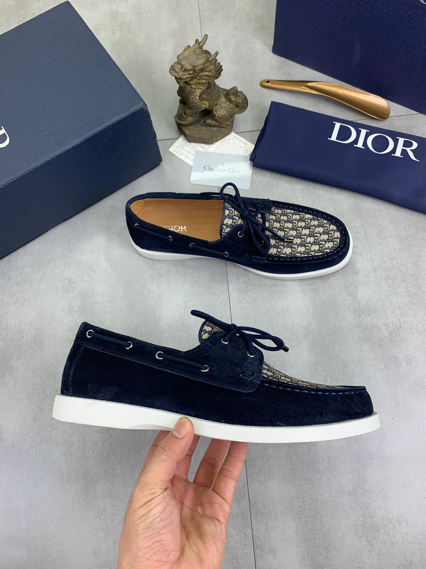 Men's shoes 💰P542 New 💰Higher version 💎💎💎Dior original 1:1 replica! Top Italian purchasing agent! Men's business casual leather shoes, original imported calfskin upper, ultimate texture, gentleman style, imported water-dyed cowhide inside, top-quality original Italian rubber outsole, first-class workmanship, top quality! Size: 39-44 (38 45 customized) 3️⃣ colors available